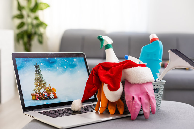 Cleaning for Christmas