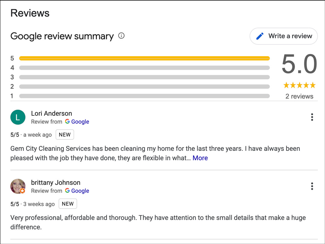 Gem City Cleaning Solutions Reviews